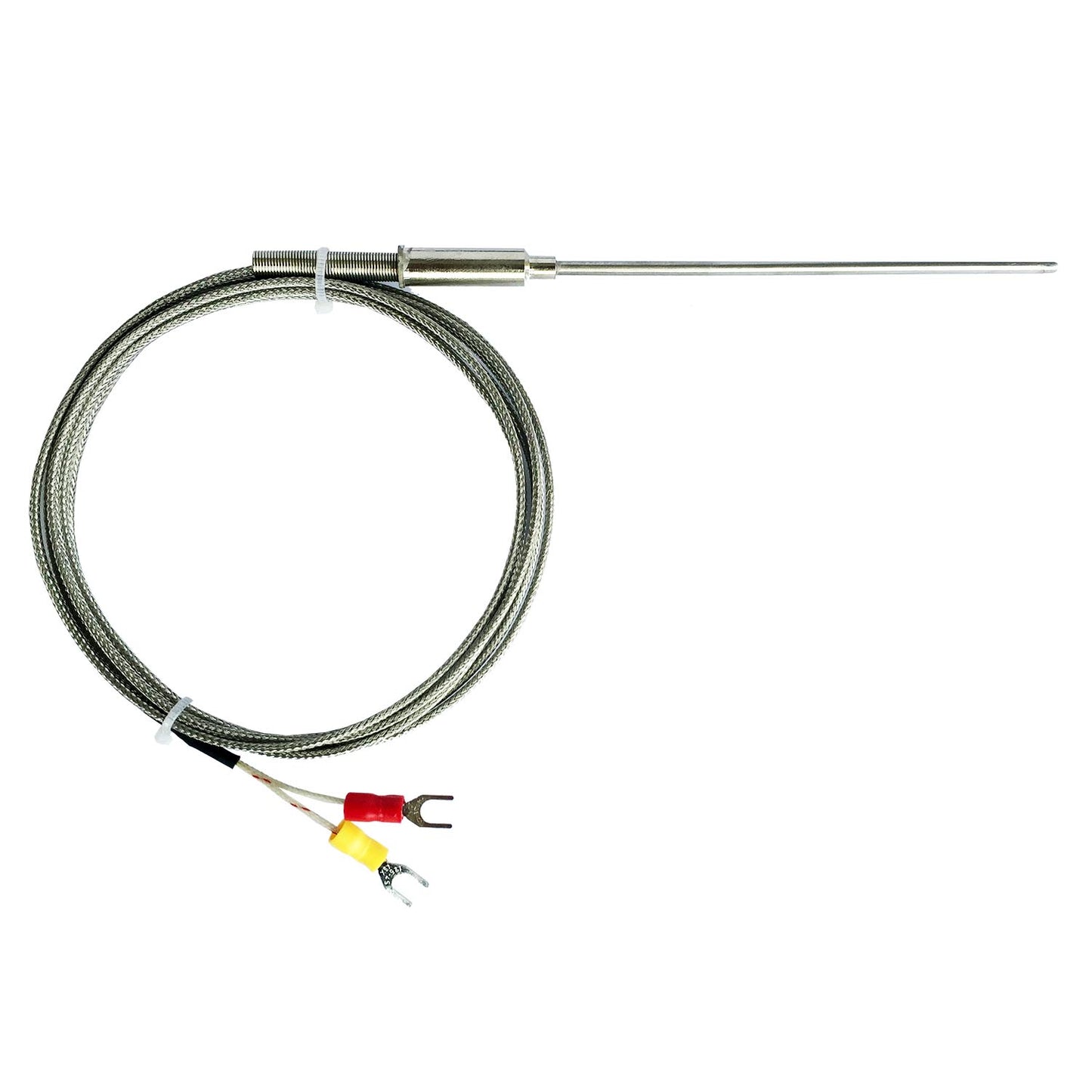 K Type Sheathed Thermocouple Sensor with 6 ft Cable